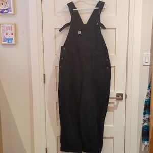 Lucy and Yak denim overalls
